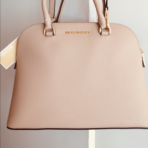 Michael Kors Large Leather Dome Satchel - Picture 5 of 7